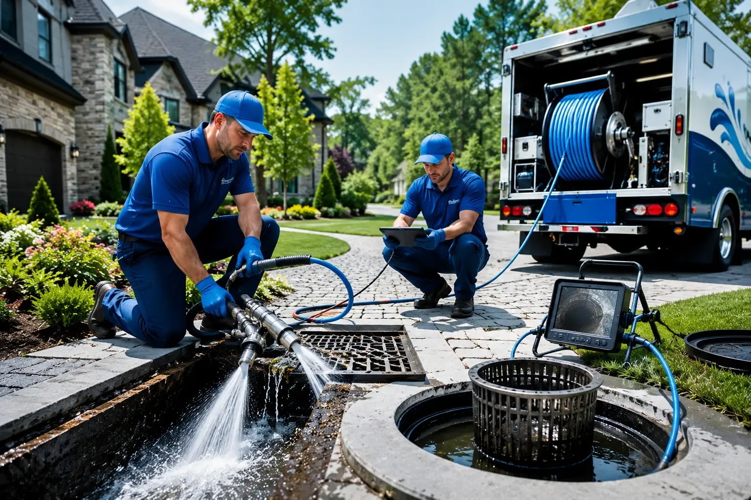 Local outdoor drain cleaning professionals in Staunton, IN